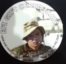 25 Euro cents Royal Marine ECEFI25C  Pogs  Uncirculated from 2006 EFI  not AAFES