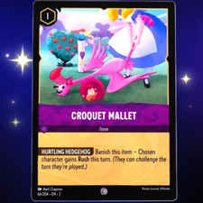 Croquet Mallet - Common - Disney Lorcana TCG Rise of the Floodborn 66/204