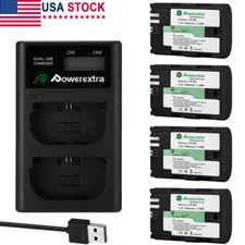 LP-E6 Battery + Dual Charger for Canon EOS 80D, 6D, 7D, 70D, 60D, 5D Mark II III