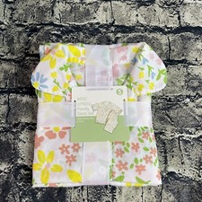 Family Sleep Kid's Girl's 5 Floral 2-Pc Short Sleeve Top  Pant PJ Set