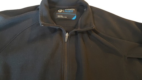 Mondetta Outdoor Project Activewear Jacket Mens M Medium Waffle Black Full Zip