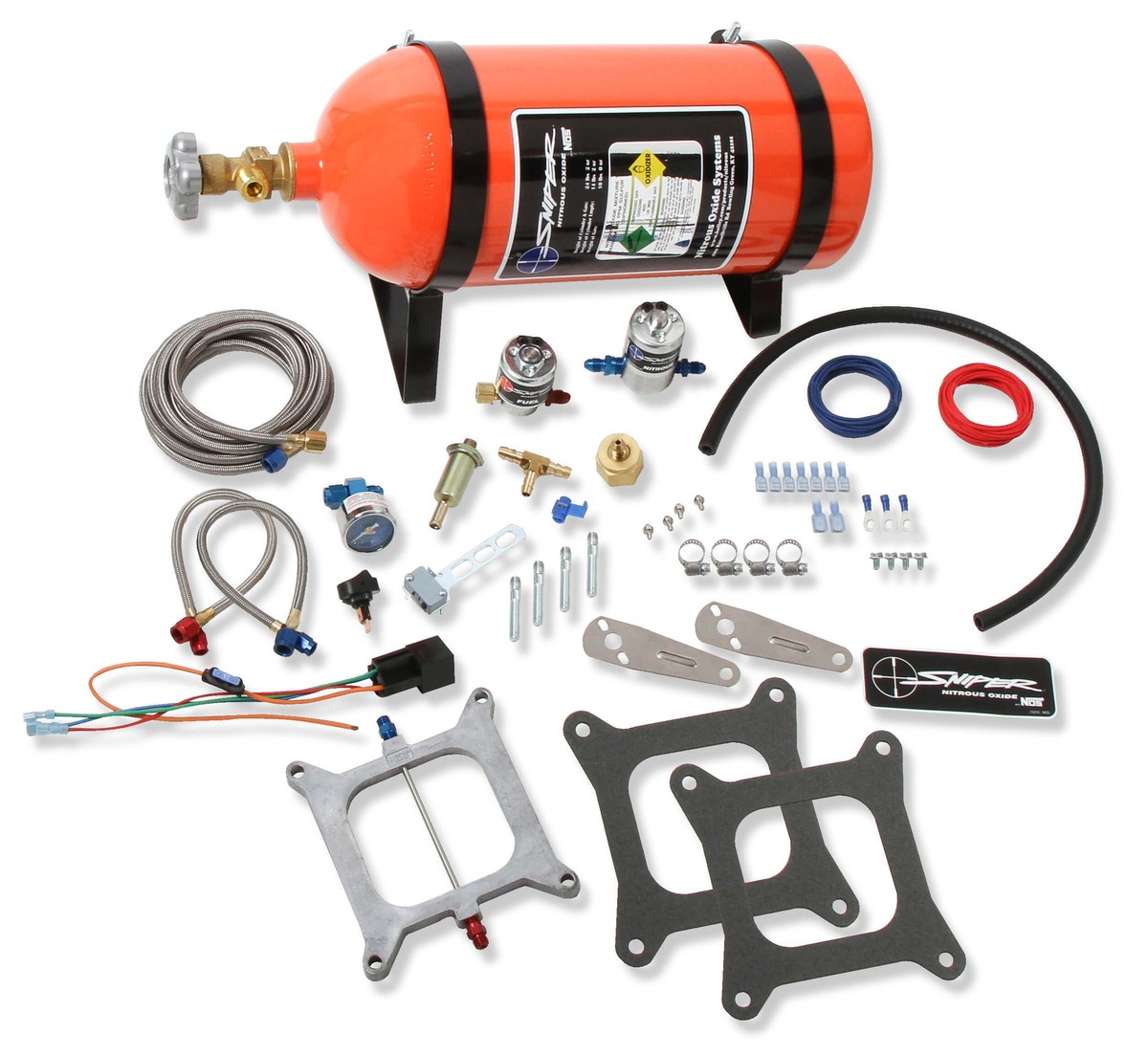 NOS Nitrous Oxide Sniper 250HP Nitrous 4150 Plate Kit 07002NOS NOS Nitrous Oxide Sniper 250HP Nitrous 4150 Plate Kit 07002NOS