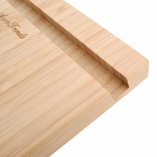 Premium Natural Solid Wood Tablet Stand iPhone iPad Holder Dock - Picture 3 of 7