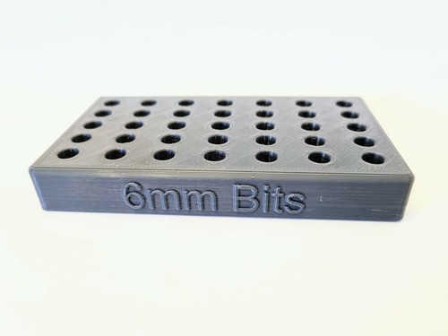 Drill and Mill Bit Holder Tray Organiser Stand Multi Sizes and Customisable - Picture 6 of 17