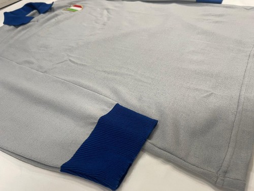 Maglia ITALIA N°1 Dino Zoff Mondiali 82 Lanetta Calcio Campioni Del Mondo Grigio - Foto 10 di 11