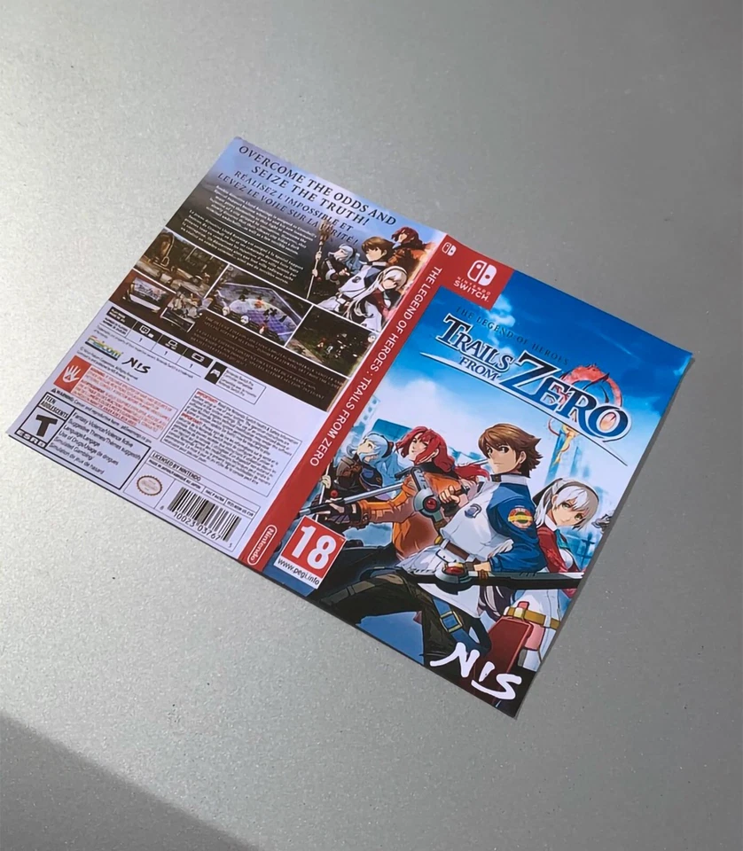 Nintendo Switch Sleeve boxart.Sized to fit the cases Cover slip case. PAL UK - Image 2 of 4