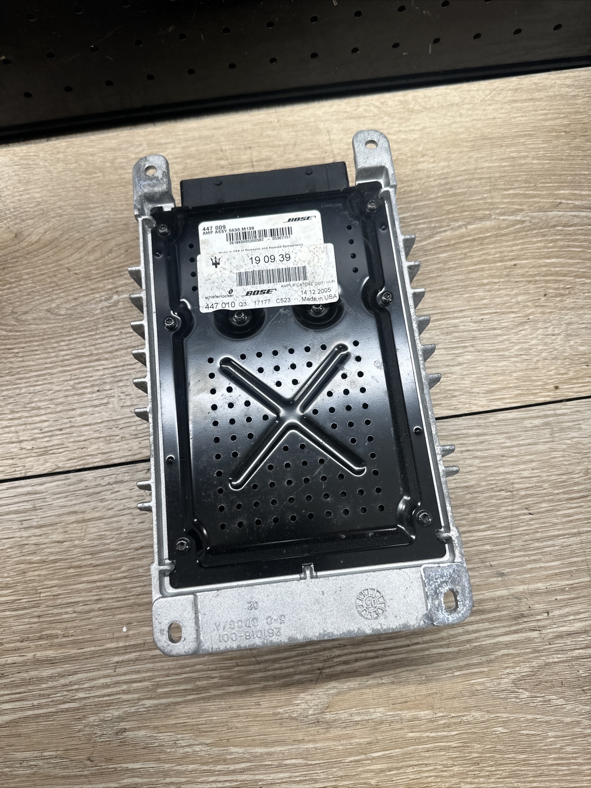 05-08 MASERATI QUATTROPORTE  M139 BOSE AMP AMPLIFIER OEM