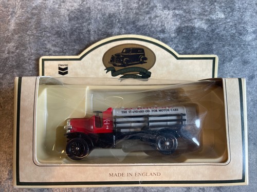 Chevron Commemorative Model Zerolene 1911 Chain Drive Tank Made In England NIB