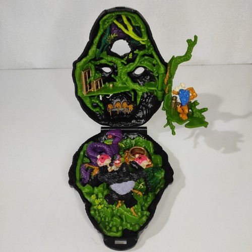 Mighty Max Doom Zones Serie 2 Ape King Gargantua playset completo 2 - Foto 2 di 12