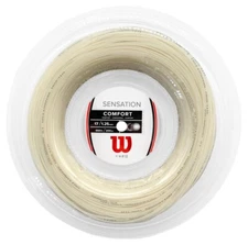 Wilson SENSATION 17 1.25mm (natural) 660ft 200m Reel Tennis Racket String