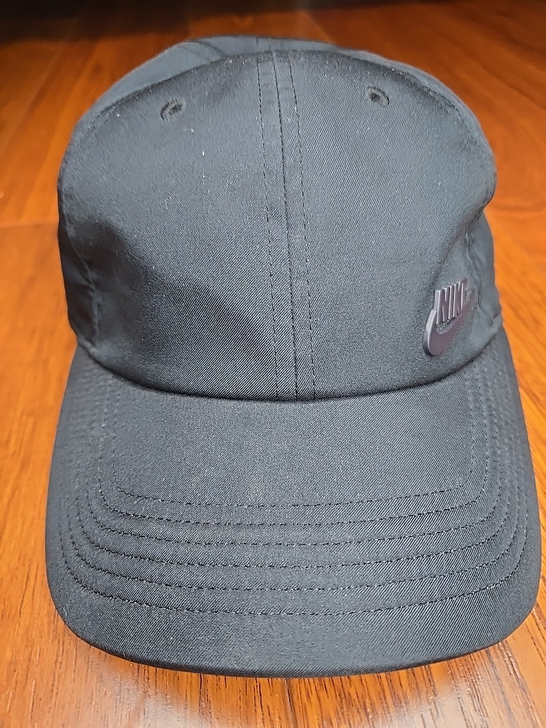 Nike Futura H86 Hat Aerobill Unisex Metal Logo Cap 6 Panel 942212-010 Black