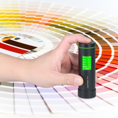 Handheld Colorimeter Color Meter Color Tester with Wavelength Range 400-700nm