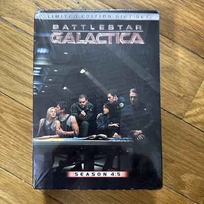 NEW SEALED Battlestar Galactica Season 4.5 Limited Edition DVD Gift Set Dog Tags