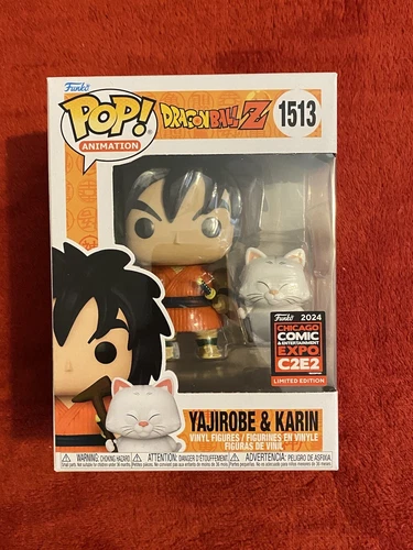 Funko Pop Dragonball Z Yajirobe & Karin #1513 2024 Chicago cómic y entretenimiento