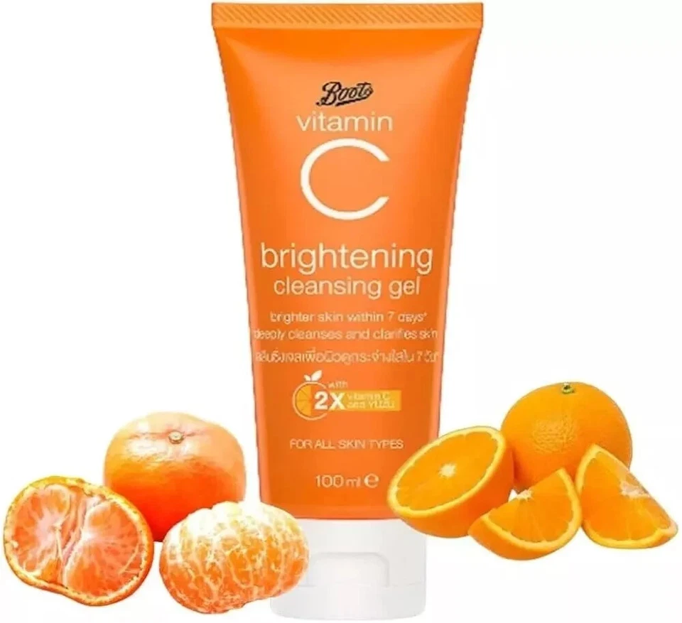 Boots Vitamina C Gel Limpiador Iluminador Piel Iluminador 100 ml Foto 2 de 4
