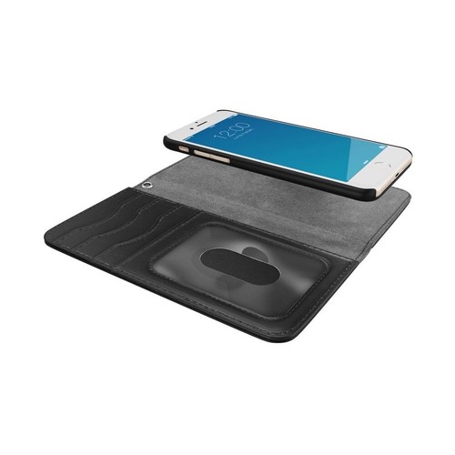 Ideal of Sweeden Leather Magnet Wallet Case with card slots for iPhone X & XS - Picture 3 of 6