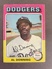 1975 Topps #498 Al Downing Los Angeles Dodgers