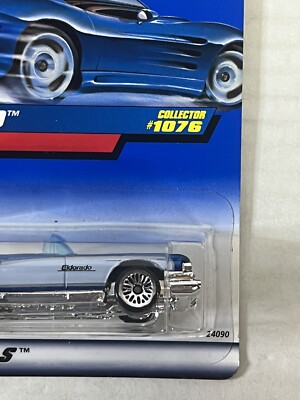 Hot Wheels '59 Eldorado BLUE White Collector #1076 Diecast Model