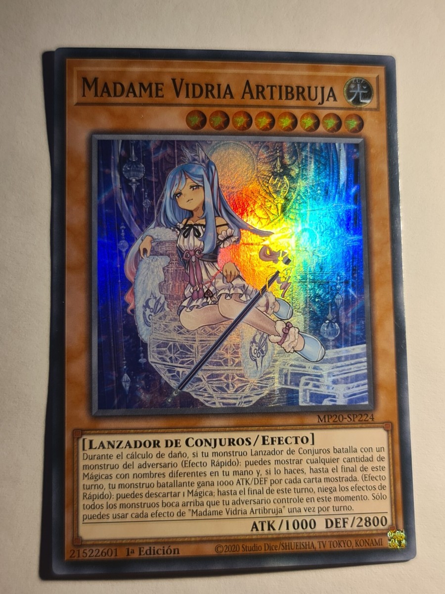 Witchcrafter Madame Verre○YUGIOH○MP20○SPANISH○SUPER RARE○1st