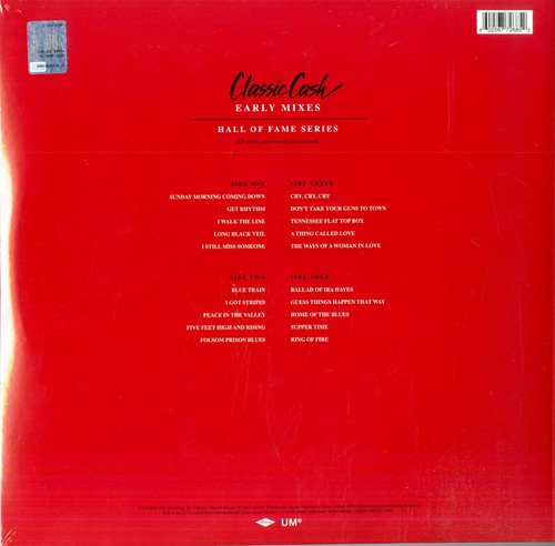 Johnny Cash - Classic Cash-Early Mixes (2020) RSD 2020 2 LP - Bild 2 von 2
