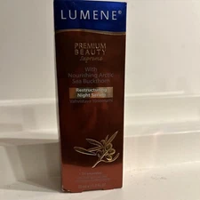 Lumene Premium Beauty Supreme  Restructuring NIGHT Serum w/Arctic Sea Buckthorn
