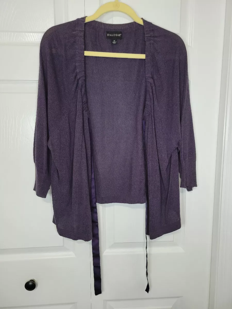 Dark purple best sale shrug