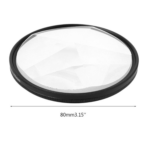 Camera Glass Filter Penta Prism 77 mm Kaleidoscope Prism Repeat Multiple for Ima - Picture 8 of 8