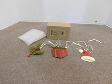 Longaberger Tie- Ons Holiday Set of 3 #24182 #2