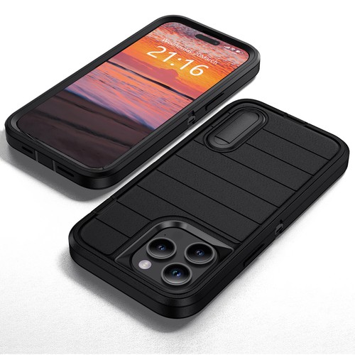 For Apple iPhone 14 Pro Max/14 Plus Heavy Duty Kickstand Hard Phone Case Cover - Picture 33 of 70