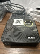 Liva Z mini PC for Aruze Games. In box with Power supply and mount