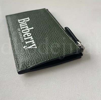 SALE★Equestrian Knight/鈴【送込Burberry】3辺Zip小財布★黒革 s-l400.jpg