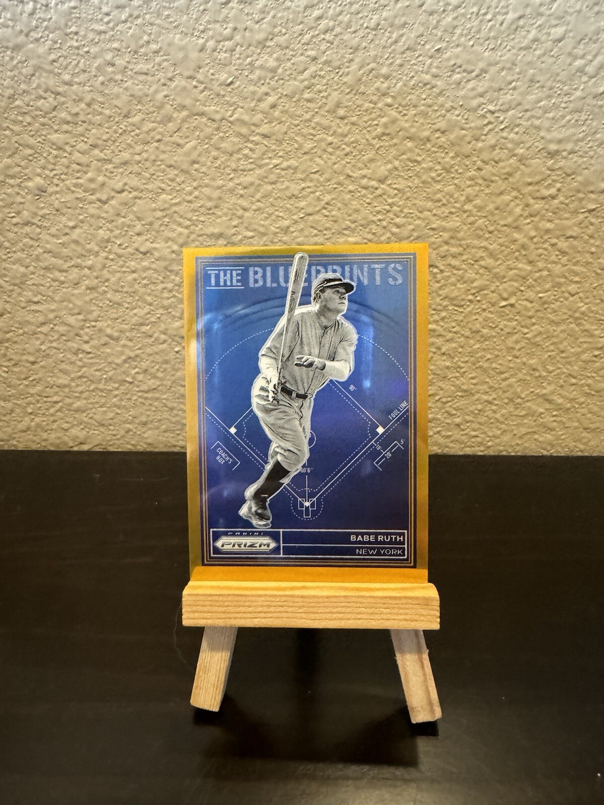 Babe Ruth The Blueprints Gold #7/10 - 2023 Panini Prizm