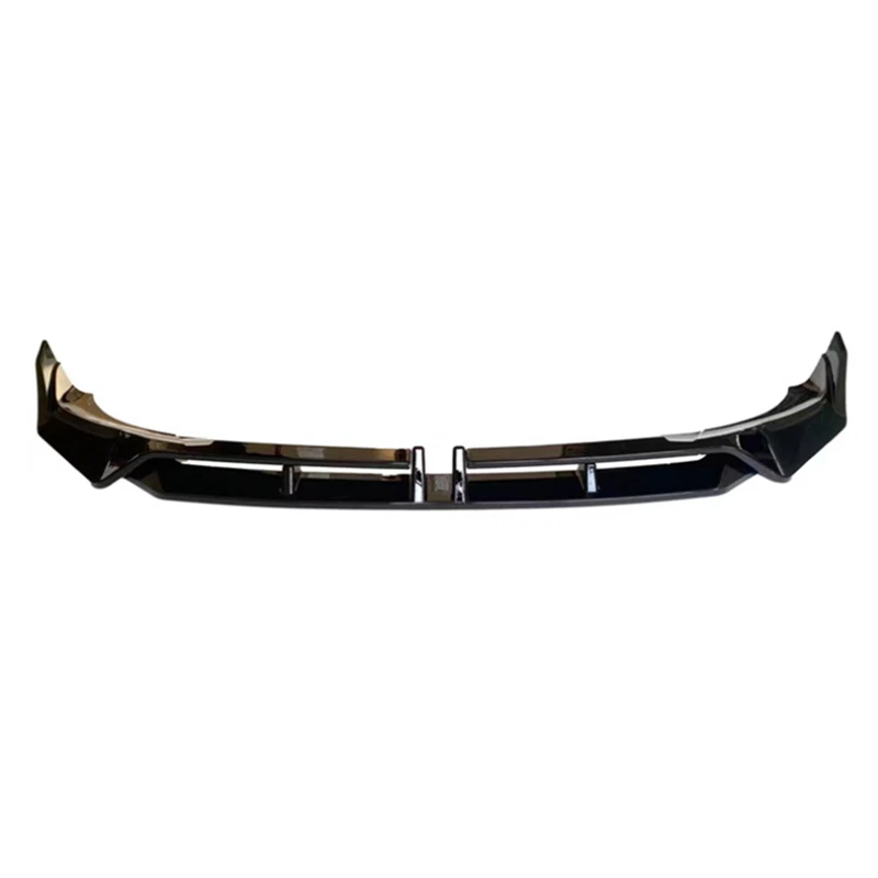 Alerón divisor de parachoques delantero negro brillante ABS para BMW X3 X4 G01 2022-2024 Foto 3 de 4