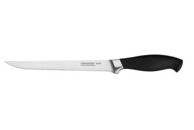 Fiskars Functional Form Ergonomic Solid Filleting Knife 19cm - German Steel 
