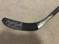 Brett Hull Game Used Signed Stick
