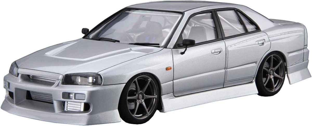 1/24 アオシマ ユーラス スカイライン 25GT-T ER34 完成品 AOSHIMA 1/24 The Tuned Car No.20 NISSAN URAS ER34 SKYLINE 25GT-t