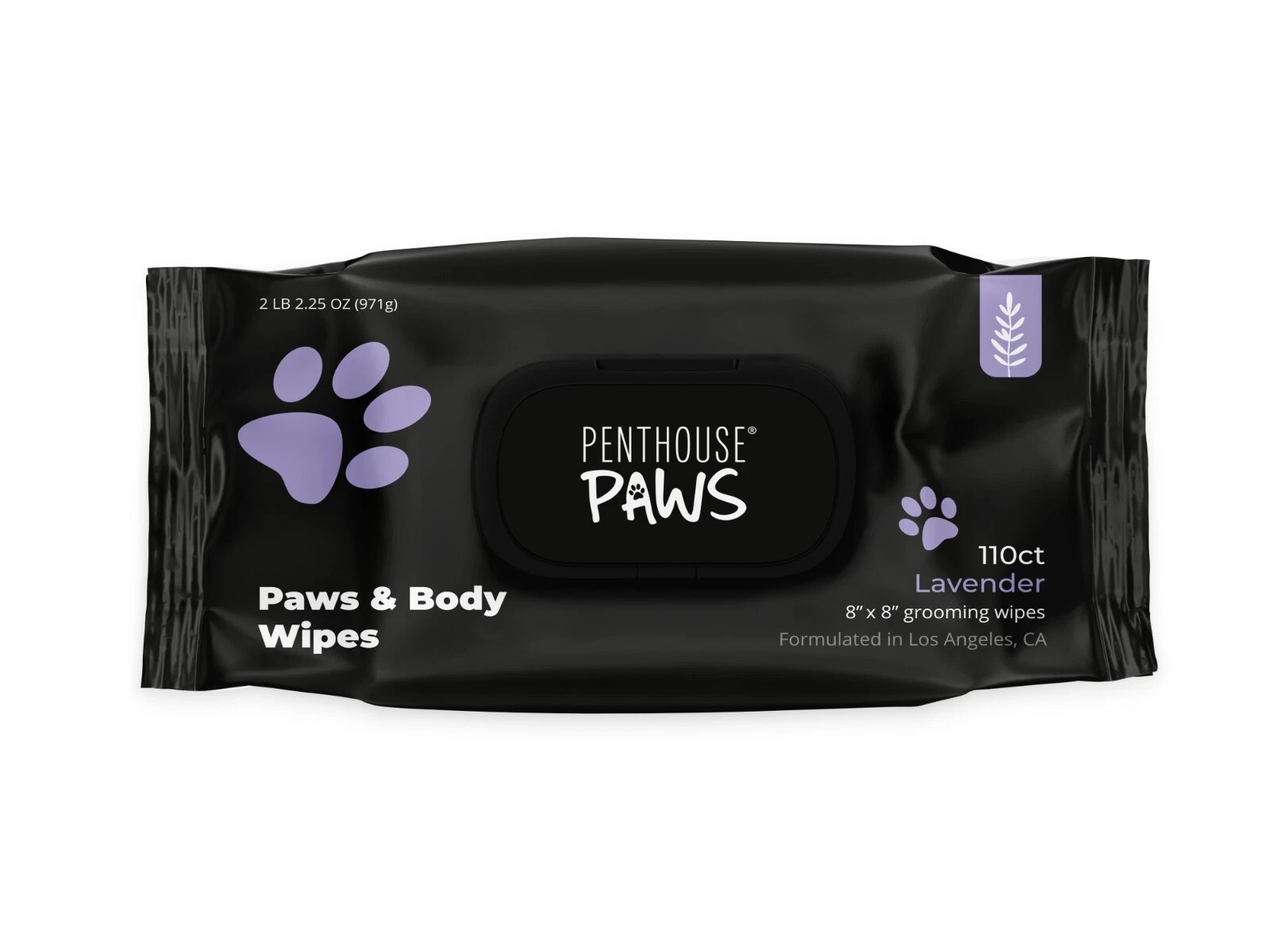 Penthouse Paws® Body Cleansing Wipes 110ct Pack