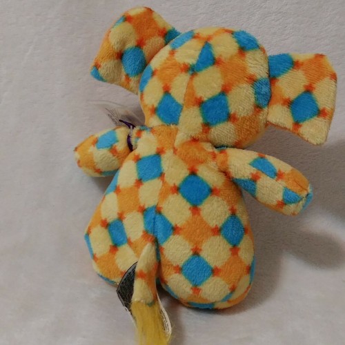 GANZ Amazing World Stella the Elephant Harlequin Plush With Code - Picture 6 of 8