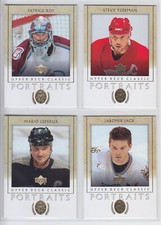 2002-03 UPPER DECK CLASSIC PORTRAITS HOCKEY BASE SET 1-100 Roy Yzerman Lemieux