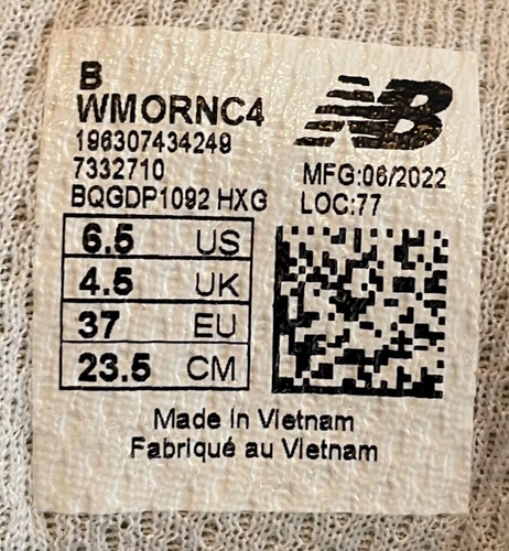 Must See! TOP! New Balance Fresh Foam More WMORNC4 Damen 6,5 B Neu ohne Etikett - Bild 16 von 16