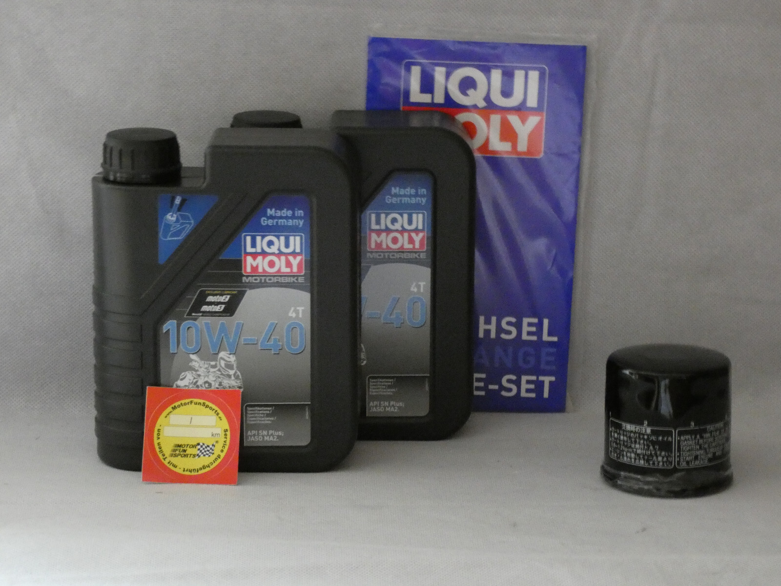 Oil Change Set Goes 520 Oil Filter