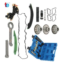 Timing Chain Pair VVT Gear For Mercedes Benz SLK250 C250 1.8 Gasket Tool Set