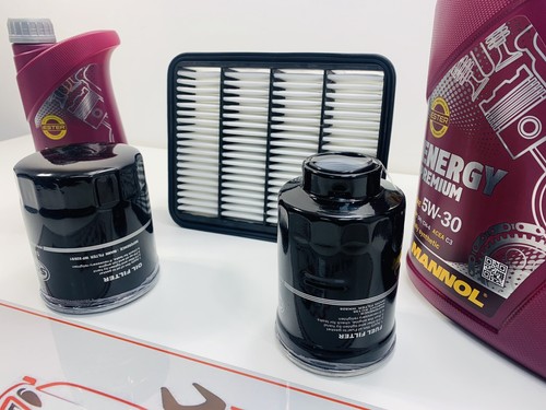 Mitsubishi L200 Worrior 2006-2016 Service kit with 5w30 Engine Oil OEM FILTERS - Picture 6 of 6