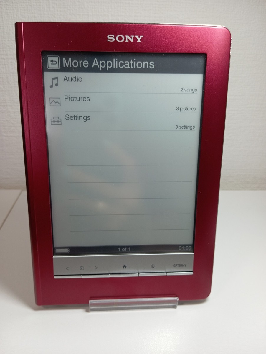 Sony Reader PRS-600 Touch Edition Red | eBay