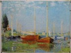 boats on the water by Claude Monet art poster 24"x31.50" NOS (b888)