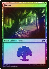 Forest (271) FOIL Magic Origins PLD Basic Land MAGIC GATHERING CARD ABUGames