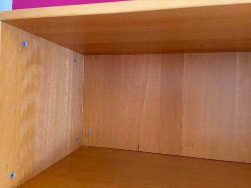 Ikea EFFEKTIV Aufsatz Büroschrank * Buche dunkel altes System * top Zustand - Bild 3 von 5