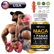 Male Enhancement Softgels Booster & Thicker Last Longer Stronger Bigger 60 Pills