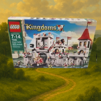 Lego Kingdoms King's Castle (7946) New Sealed Retired Lion Dragon