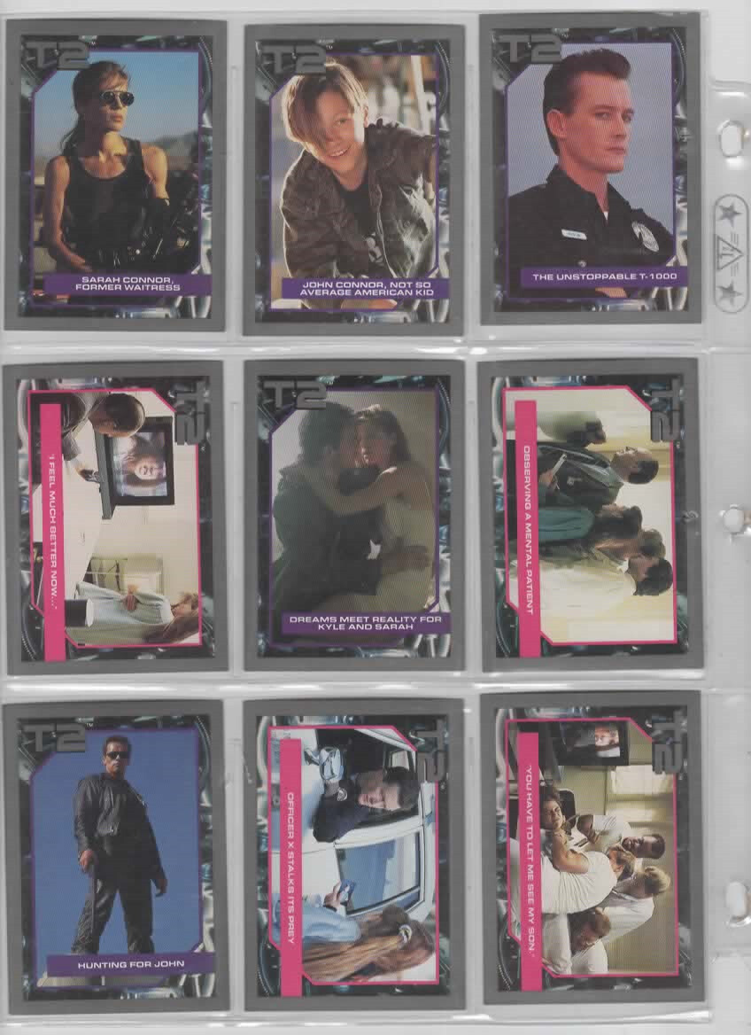 Terminator 2 T2 Trading Cards 1991 140 Card COMPLETE SET NEW